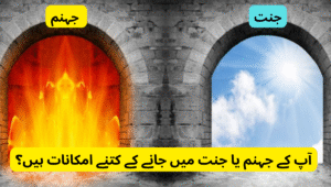آپ کے جہنم یا جنت میں جانے کے کتنے امکانات ہیں؟